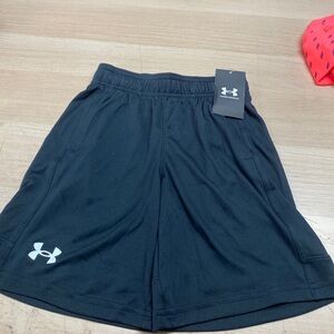 Under Armour Boys Velocity Shorts, Black, Youth XS